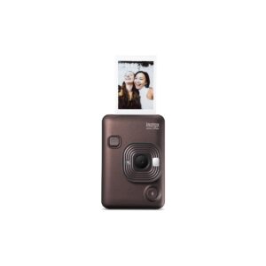 FUJI instax mini LiPlay Hybrid Instant Camera (Deep Bronze)